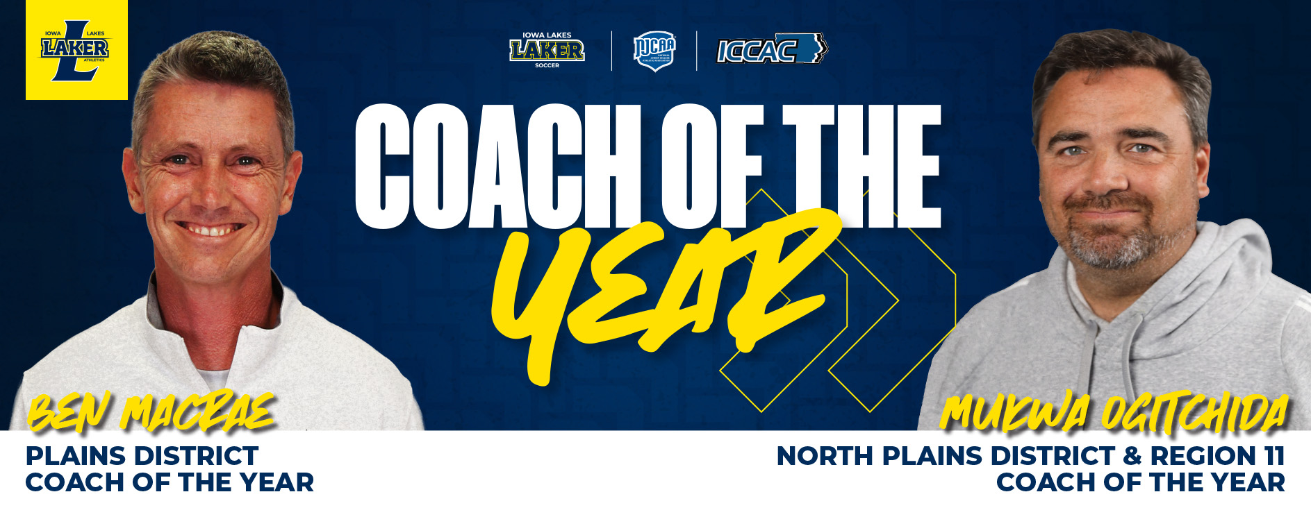 Lakers Celebrate Dual Coach of the Year Honors for Women&rsquo;s and Men&rsquo;s Soccer