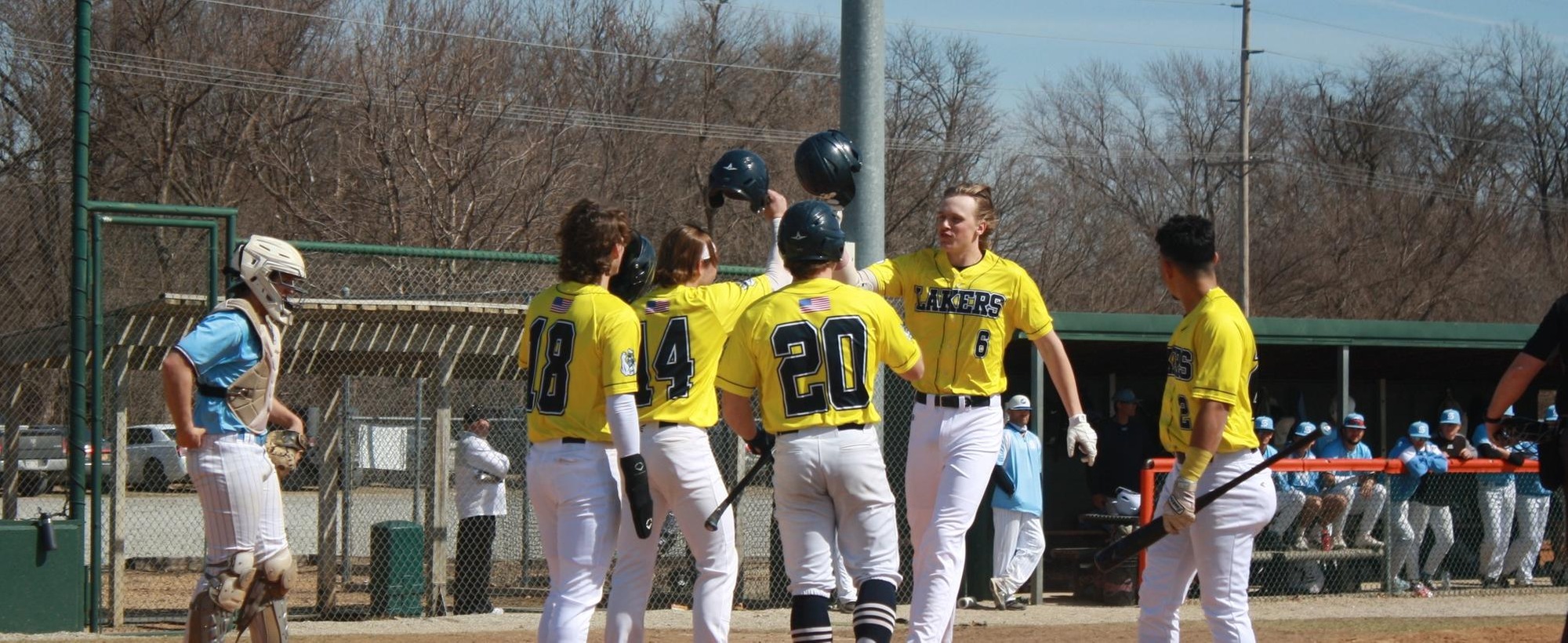 The Lakers break loose in game two, to split with Southeast Community College.