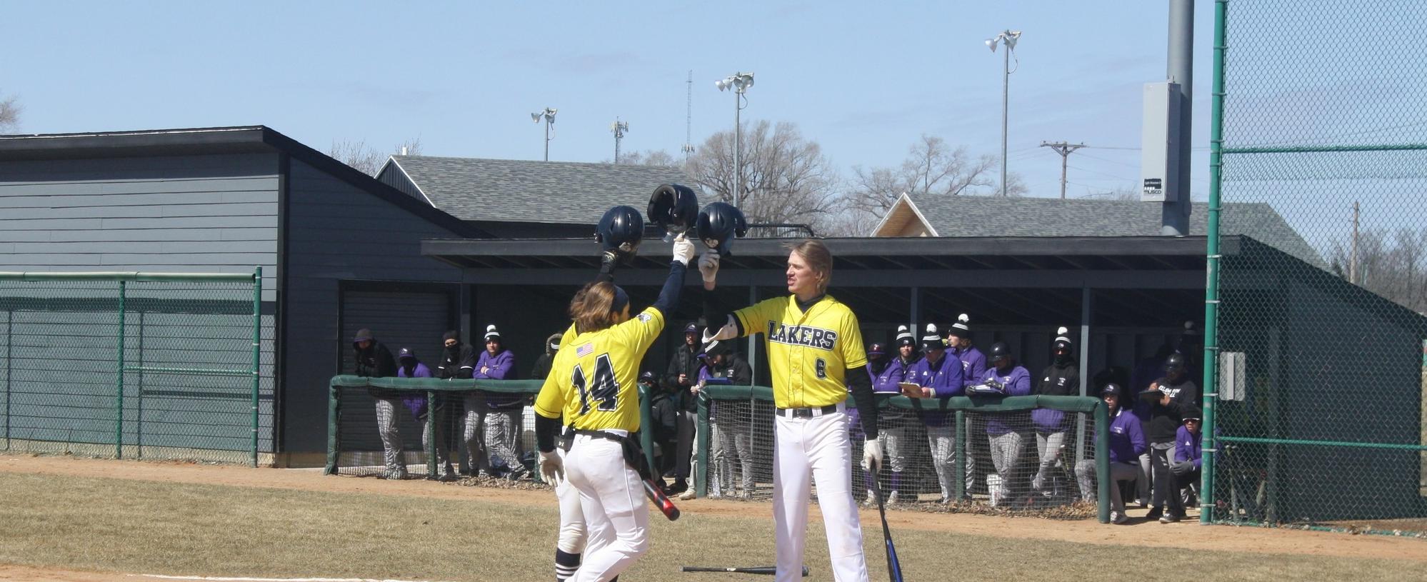 Lakers sweep on home opener weekend