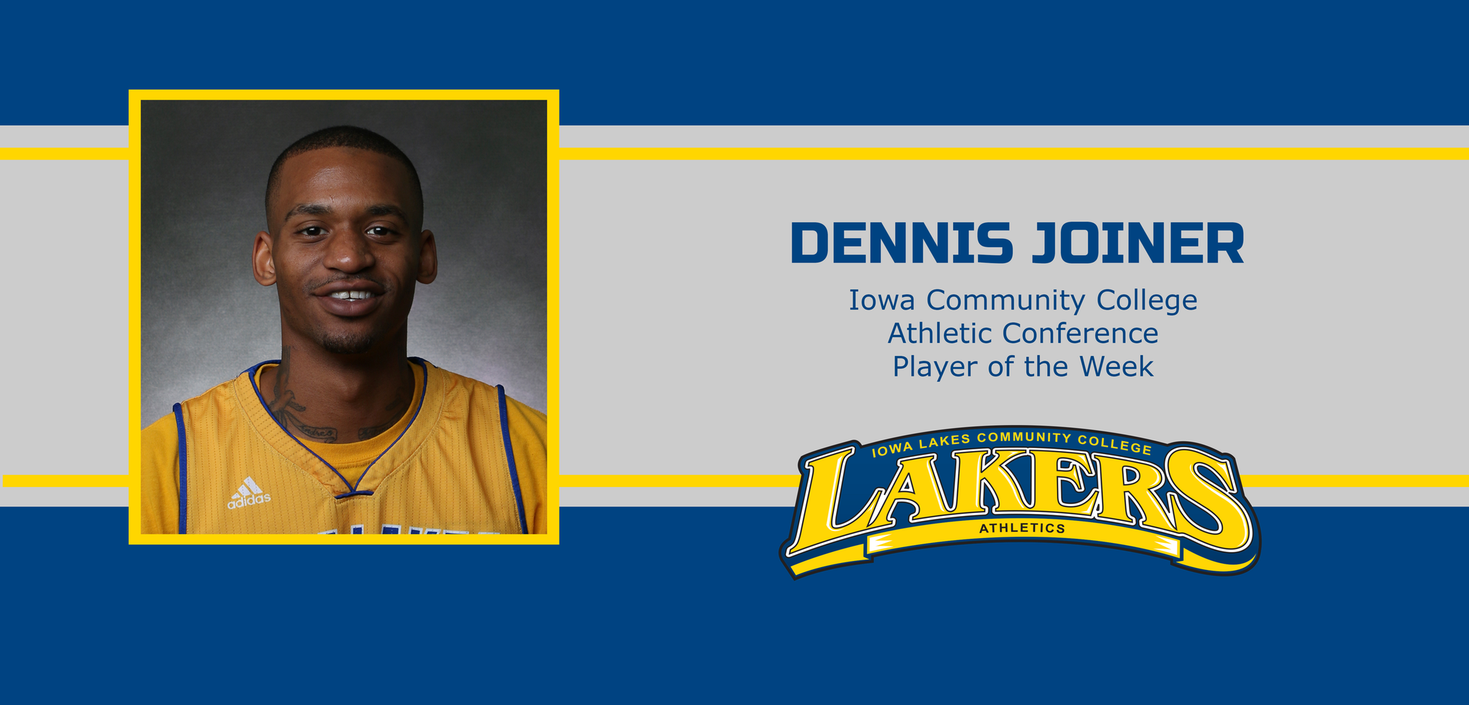 Joiner named Iowa Community College Athletic Conference  Player of the Week