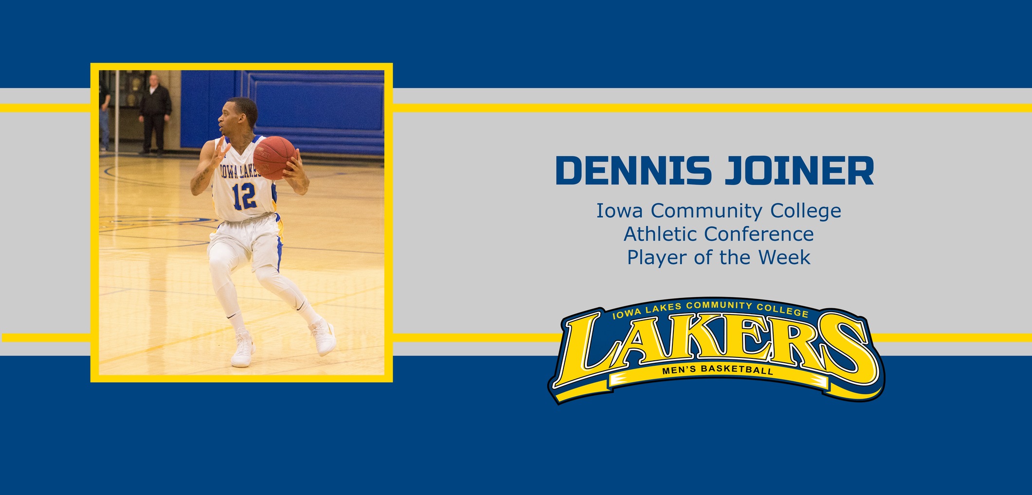 Dennis Joiner Earns ICCAC Conference Player of the Week