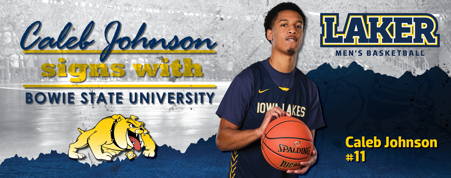 Caleb Johnson signs with Bowie State University