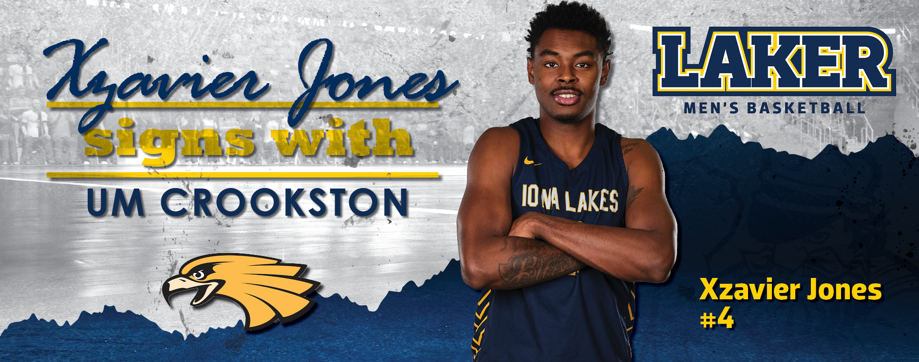 Xzavier Jones signs with UM-Crookston