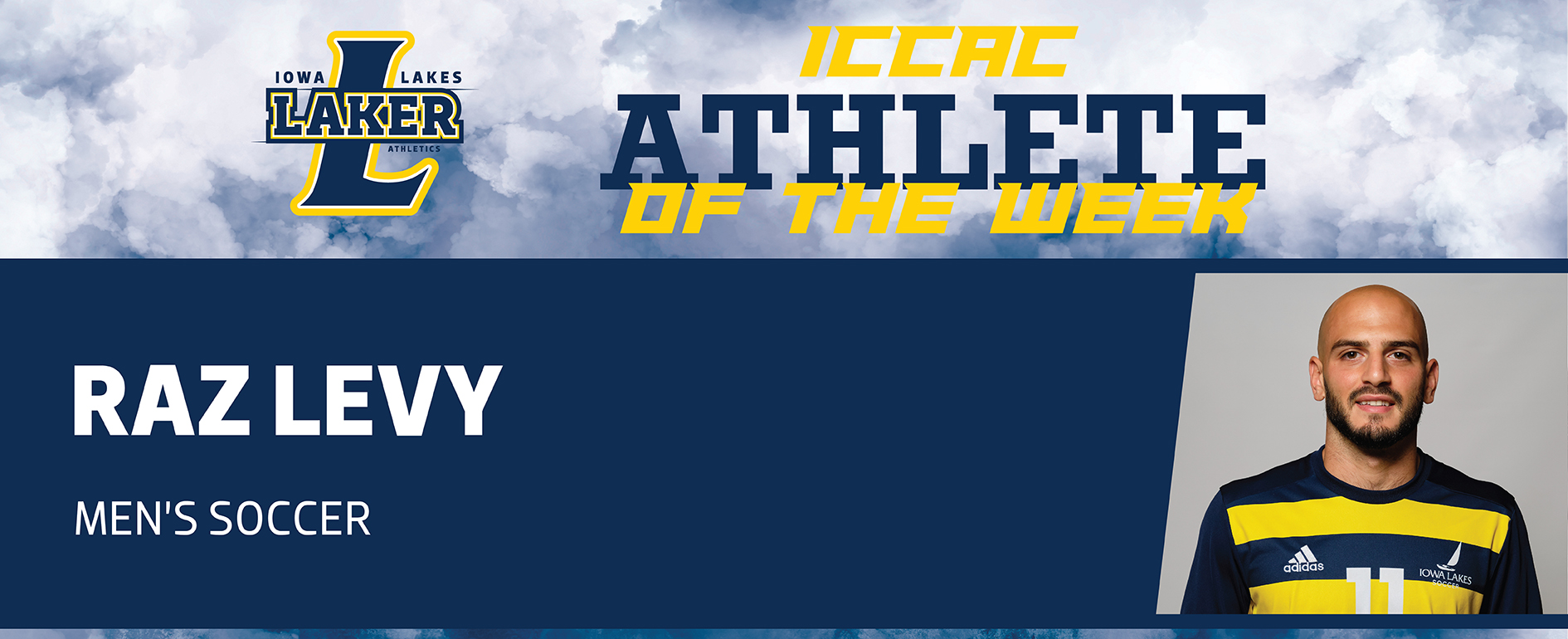 RAZ LEVY NAMED ICCAC PLAYER OF THE WEEK