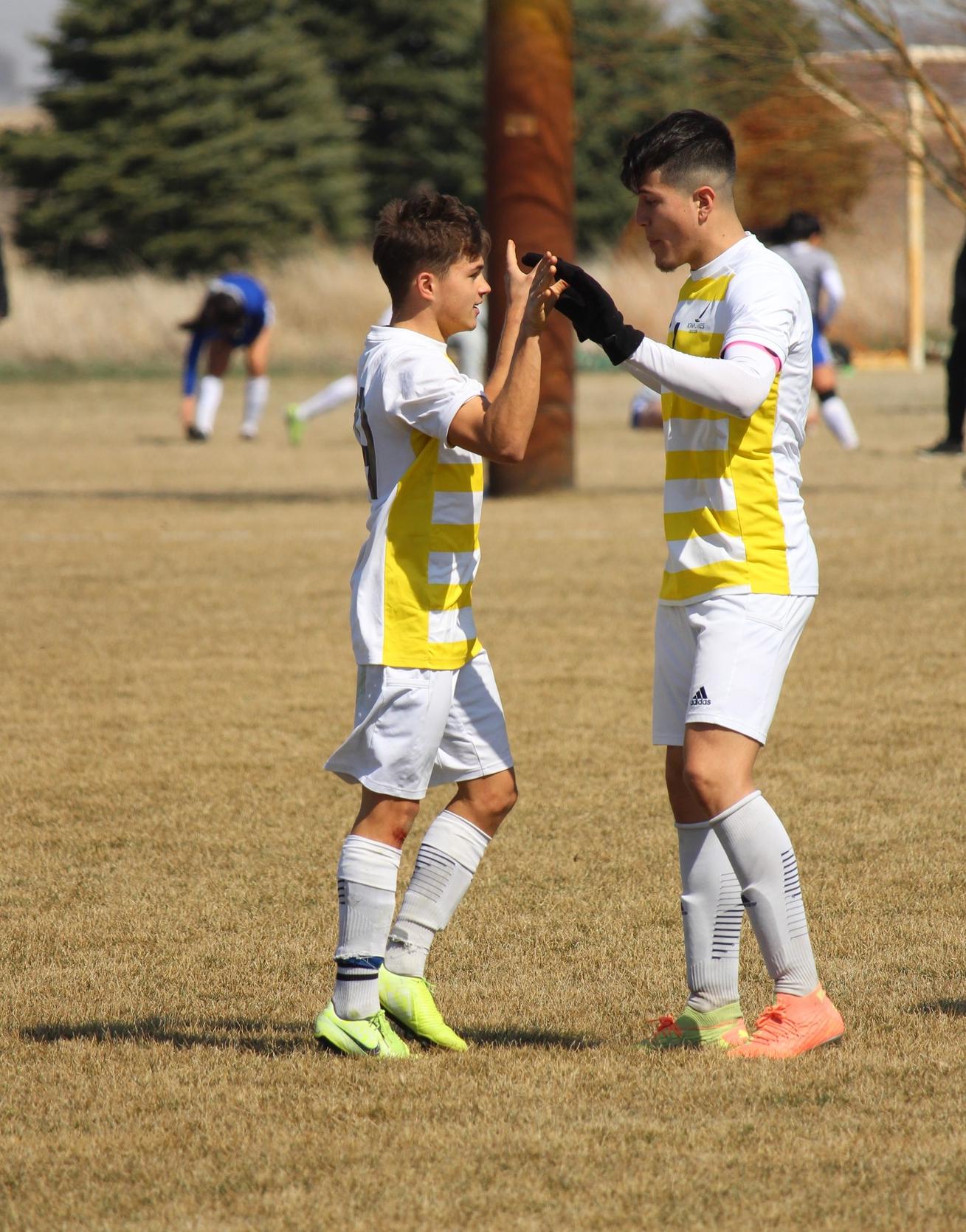 LAKERS SHUTOUT HAWKEYE 3-0, SEIXAS SCORES TWO