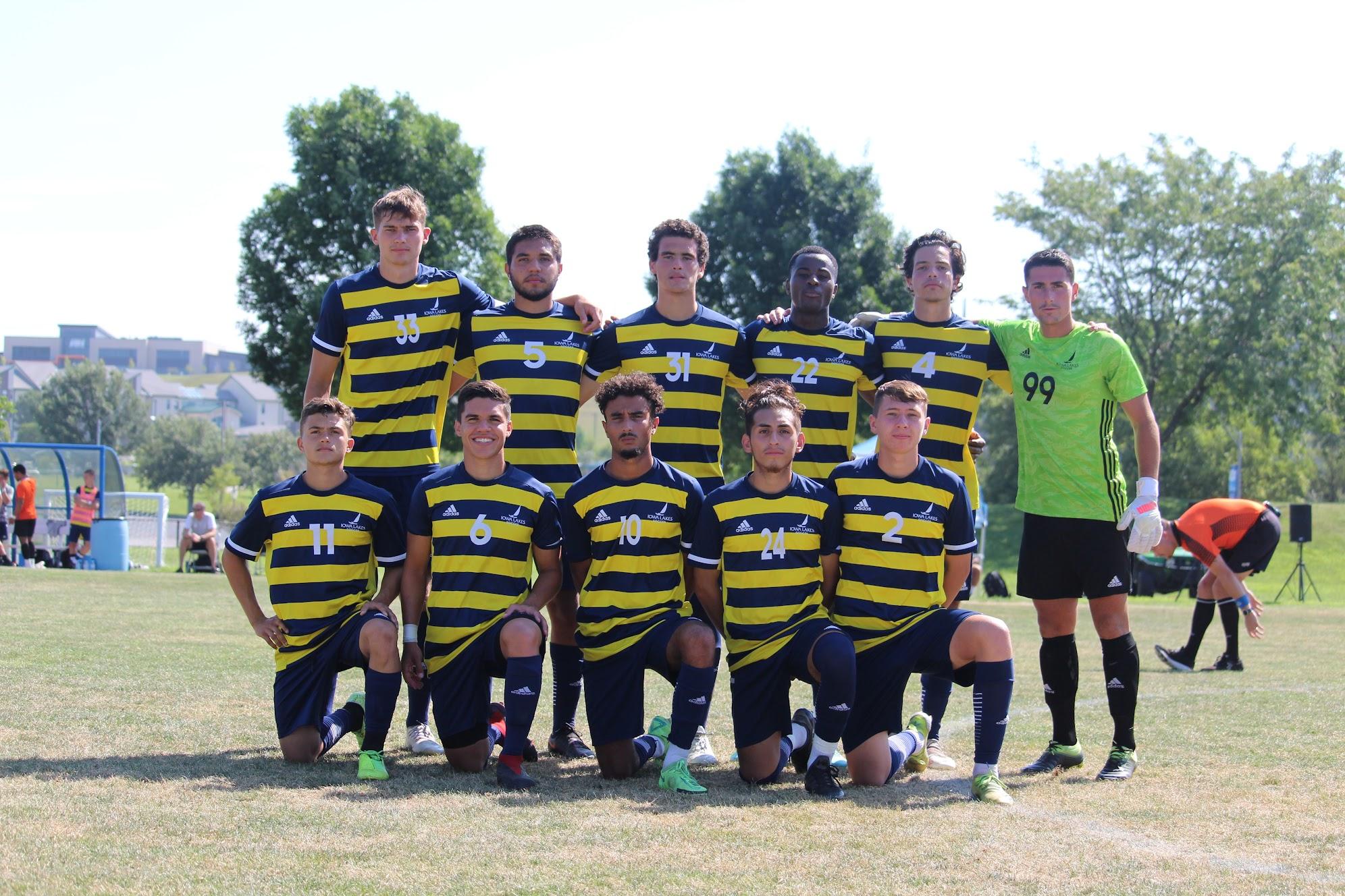 Iowa Lakes Men&rsquo;s Soccer Win Both Games at Iowa Western Invitational