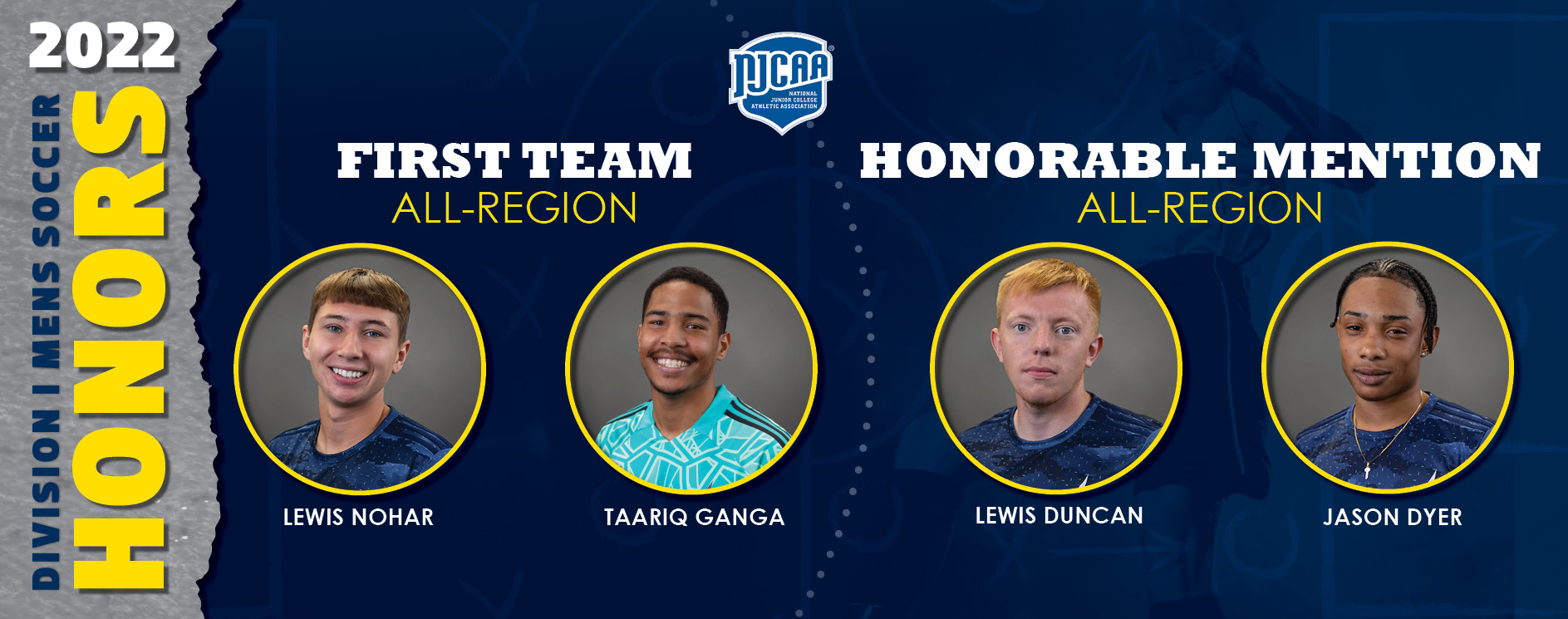 Four Iowa Lakes Men's Soccer Players Receive All-Region Honors