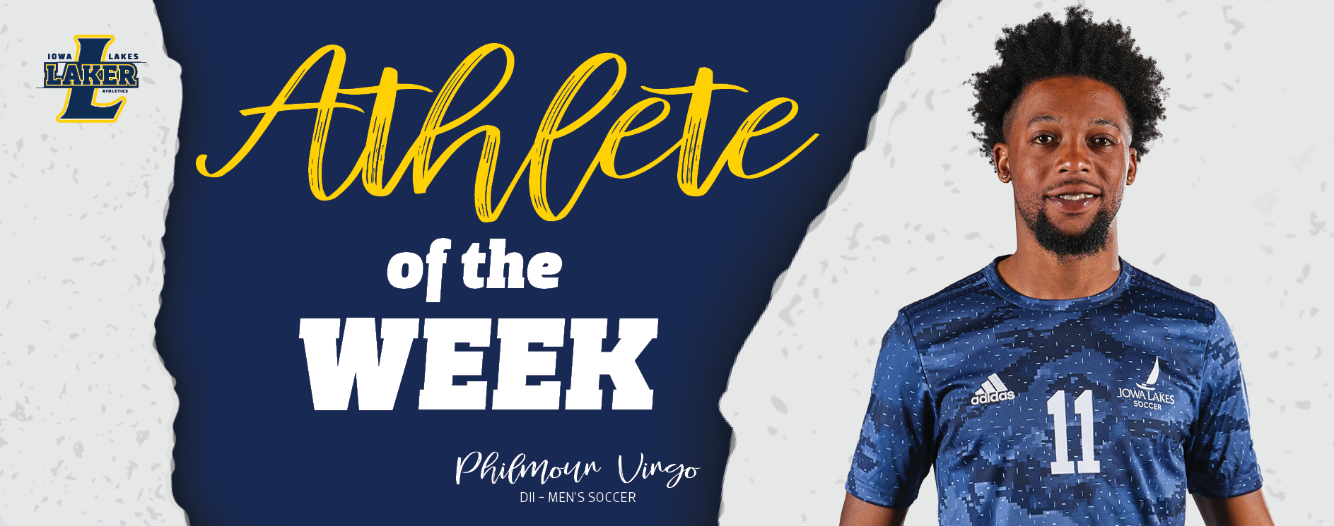 IOWA LAKES ATHLETICS MEN&rsquo;S SOCCER PLAYER NAMED ICCAC ATHLETE OF THE WEEK