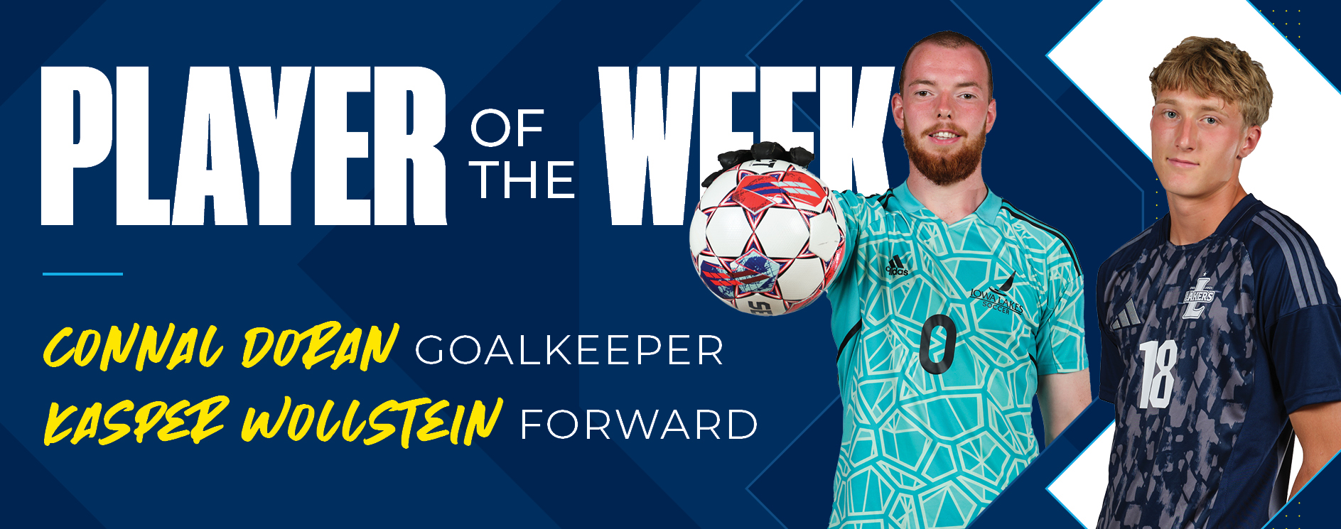 Kasper Wollstein and Connal Doran Athlete of the Week