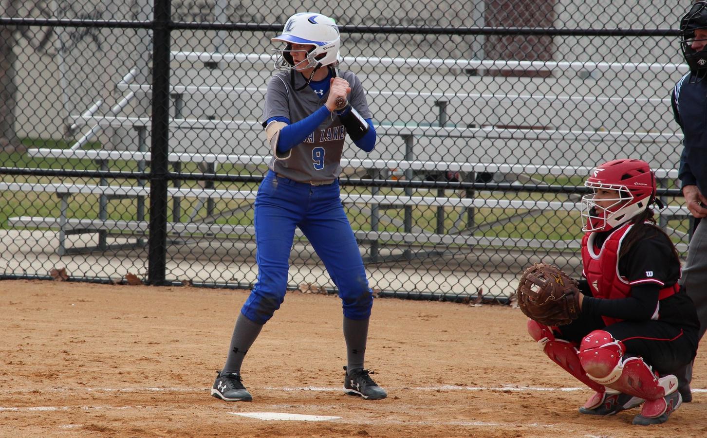 Laker Softball Splits With D1 Marshalltown