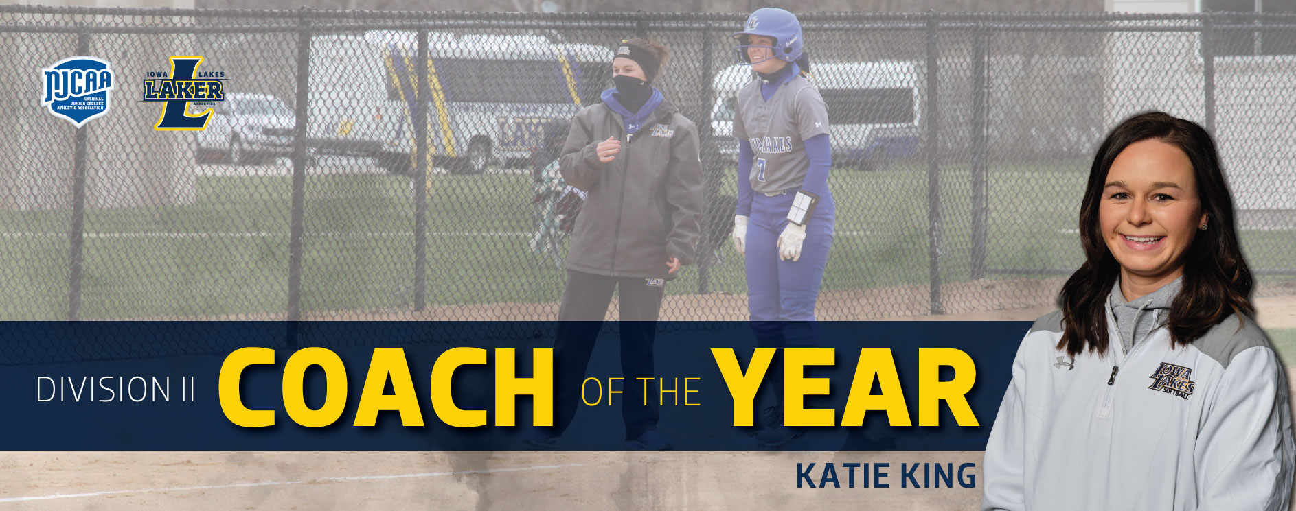 Iowa Lakes Softball King Earns Coach of the Year Honors