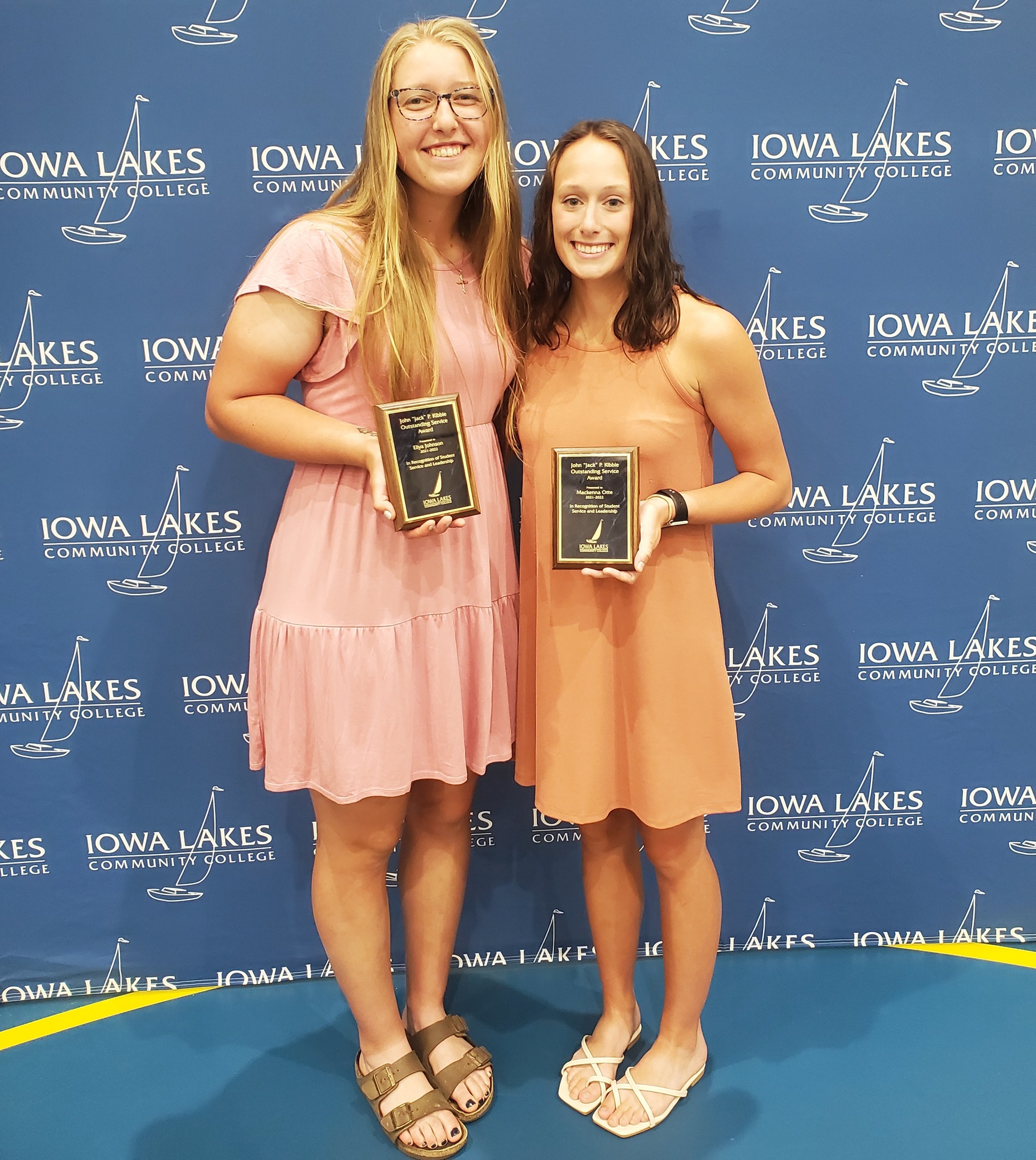 Johnson and Otte Receive John P. &ldquo;Jack&rdquo; Kibbie Outstanding Service Award