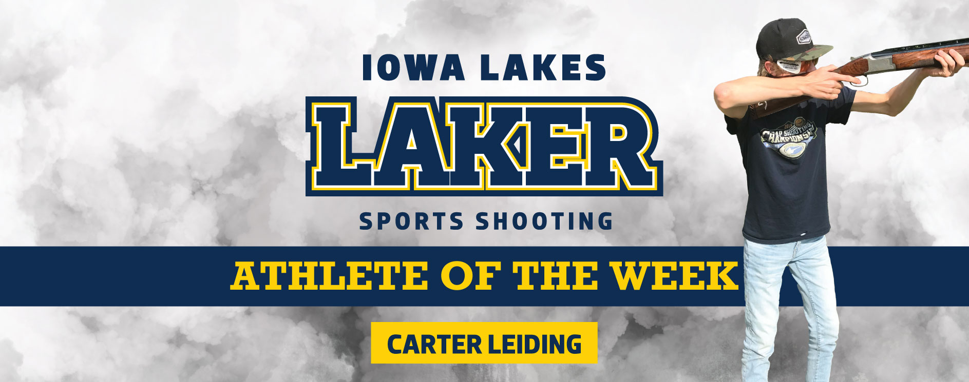 Iowa Lakes Carter Leiding Named ICCAC Athlete of the Week