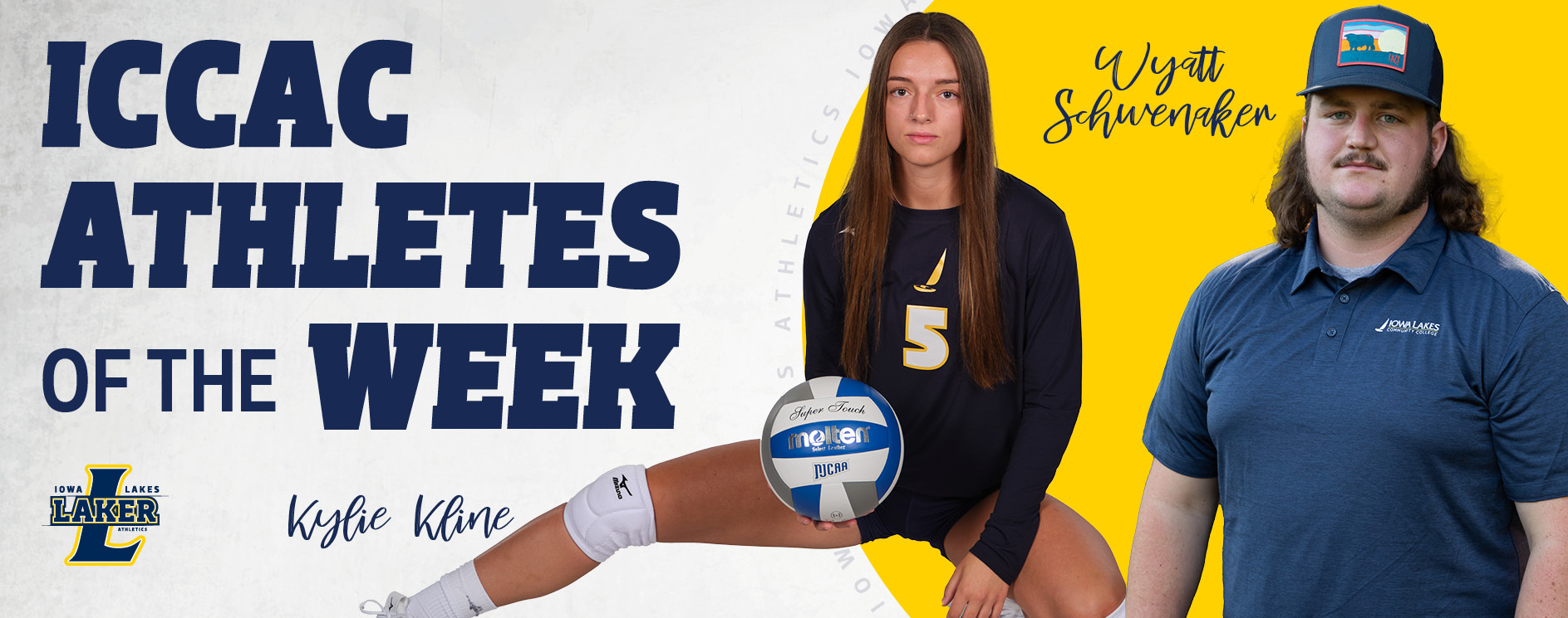 Two Lakers Named ICCAC Athletes of the Week