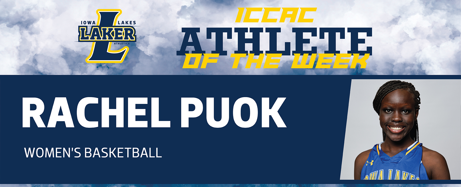 Iowa Lakes Women&rsquo;s Basketball freshman Rachel Puok Earns ICCAC Athlete of the Week