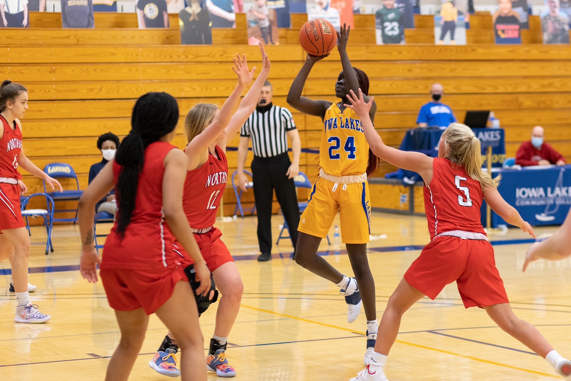 Balanced Team Effort Leads to Laker Team Win