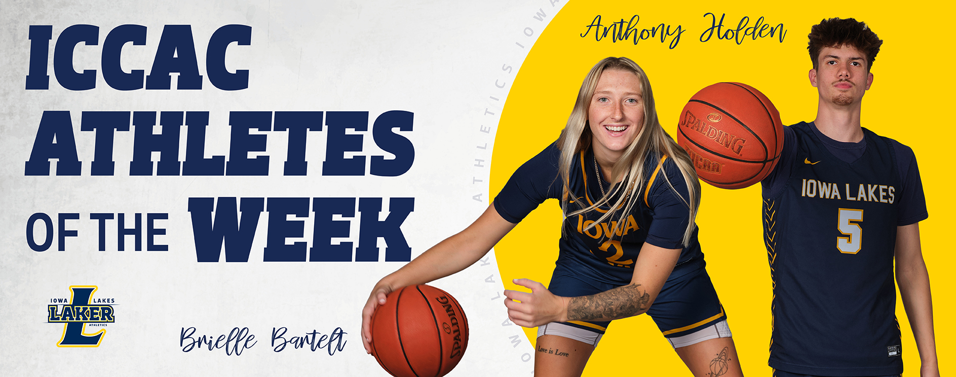 Two Lakers Named ICCAC Athletes of the Week