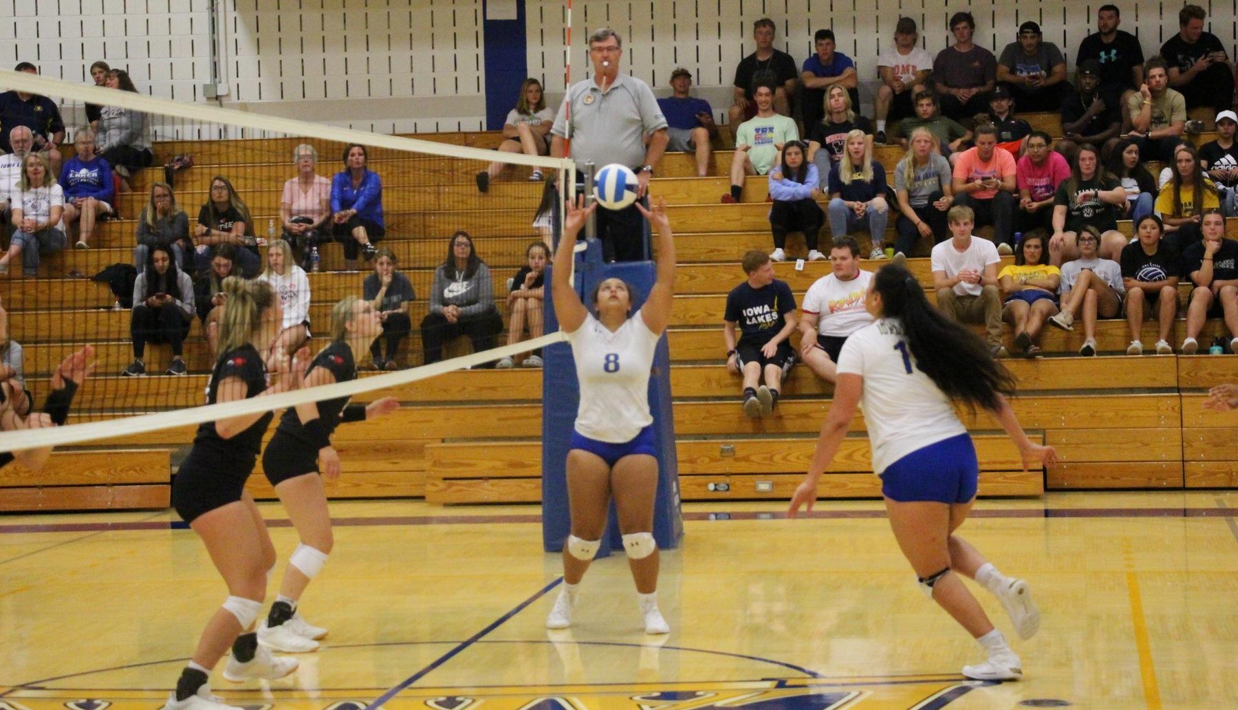 Lakers Pick Up First Win