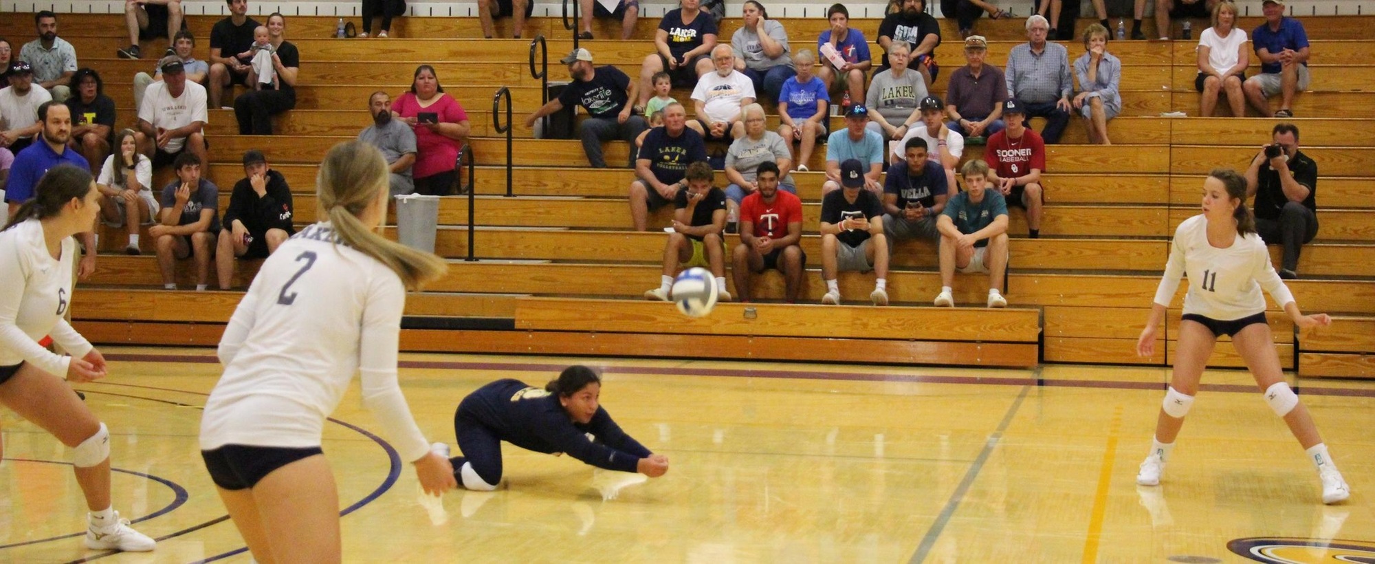 Lakers battle against Northwestern College JV