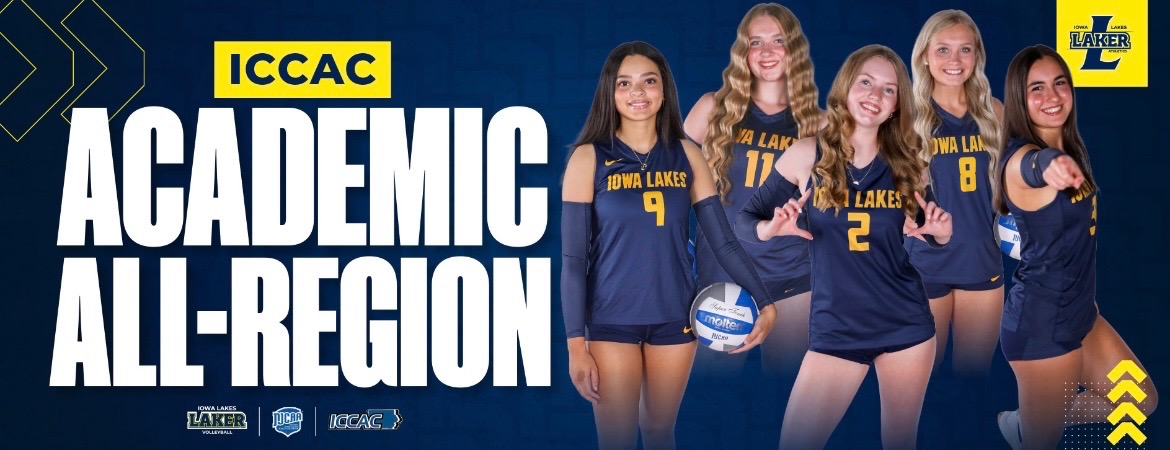 Iowa Lakes Volleyball Recognizes Academic All-Region Honorees